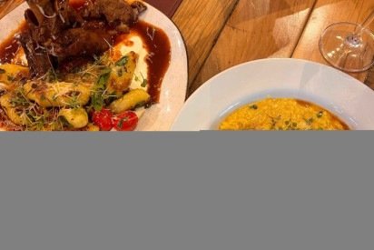 De Stinco de Vitelo a Ossobuco: restaurante Avenida Paulista apresenta novidades no almoço, além da pizza -  (crédito: Uai Turismo) -De Stinco de Vitelo a Ossobuco: restaurante Avenida Paulista apresenta novidades no almoço, além da pizza -  (crédito: Uai Turismo)