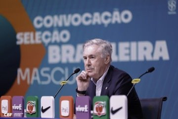 Carlo Ancelotti: promessa de sucesso brasileiro na Copa 2026 - (crédito: RAFAEL RIBEIRO/CBF) Carlo Ancelotti: promessa de sucesso brasileiro na Copa 2026 - (crédito: RAFAEL RIBEIRO/CBF)