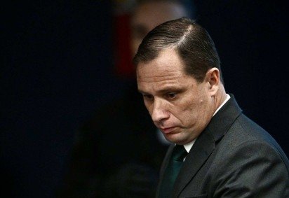 Mauro Cid, ex-ajudante de ordens de Jair Bolsonaro -  (crédito: Evaristo Sa/AFP) -Mauro Cid, ex-ajudante de ordens de Jair Bolsonaro -  (crédito: Evaristo Sa/AFP)