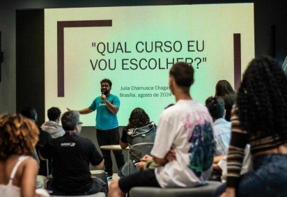  O projeto foca na permanência na ensino médio e proporciona educação financeira 
 -  (crédito: Reprodução/Instituto CNP Brasil)