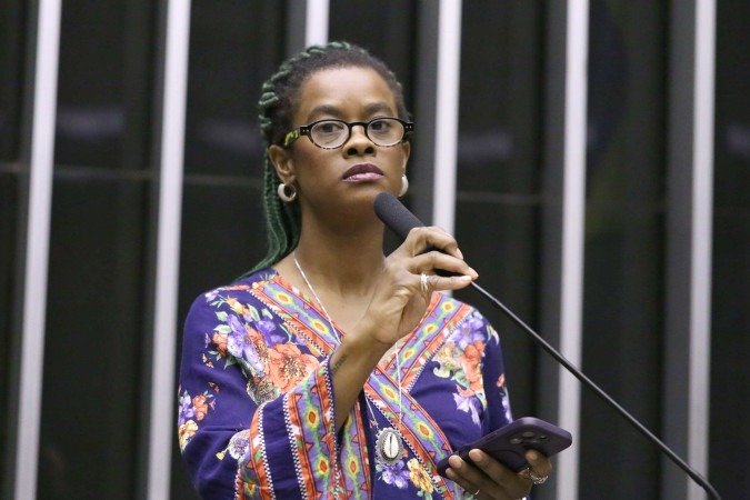 Carol Dartora, relatora da (PL 672/2025) -  (crédito: Reprodução/Câmara dos Deputados/Kayo Magalhaes)