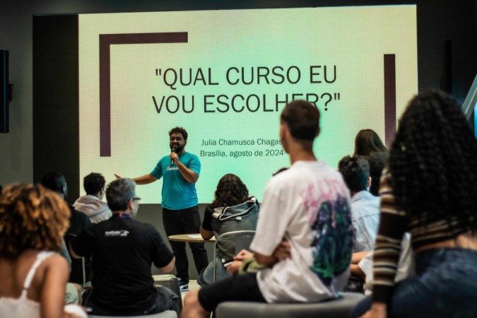  O projeto foca na permanência na ensino médio e proporciona educação financeira 
 -  (crédito: Reprodução/Instituto CNP Brasil)