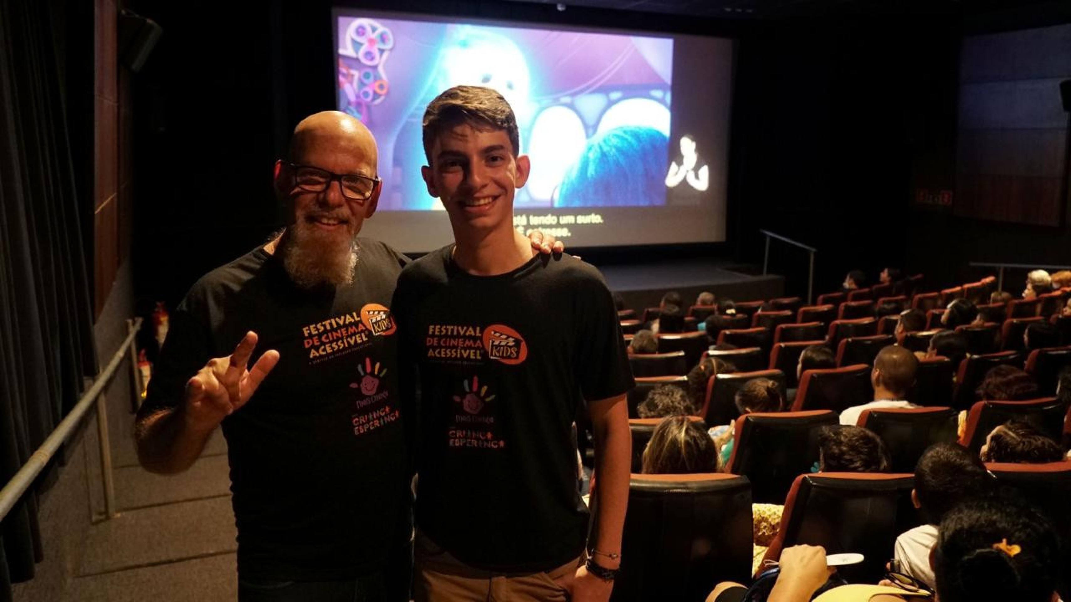 Festival de cinema com acessibilidade para crianças chega a Brasília