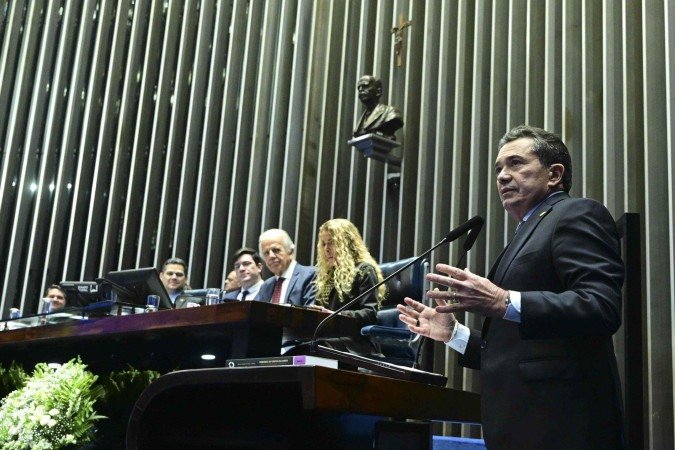 A homenagem foi proposta pelo senador Veneziano Vital do Rêgo (MDB–PB), que destacou ao Correio que a instituição é uma das mais relevantes do Estado brasileiro -  (crédito:  Geraldo Magela/Agência Senado)