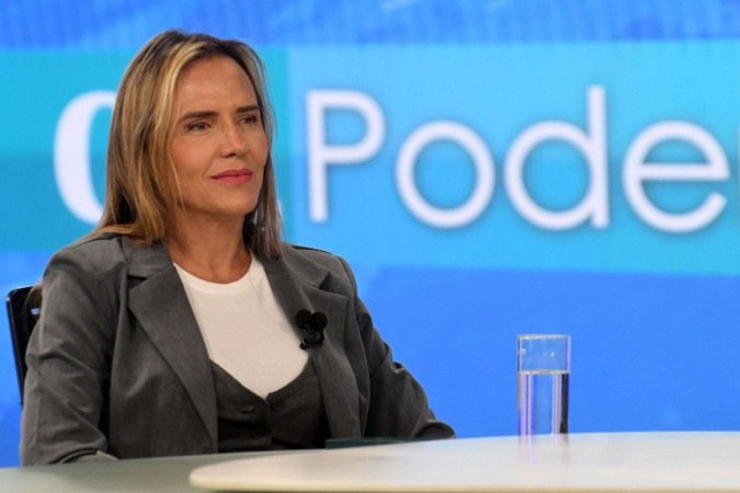  2025. CB.Poder. Celina Leão, vice-governadora do DF, é a entrevistada do CB.Poder . Na bancada: Denise Rothenburg e Ana Maria Campos -  (crédito:  Ed Alves/CB/D.A Press)