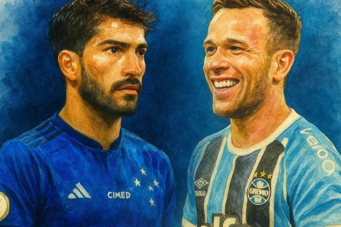 Lucas Silva e Arthur superaram a frustração na Europa em recomeços no Brasil -  (crédito: Arte de Luís Moreira)
