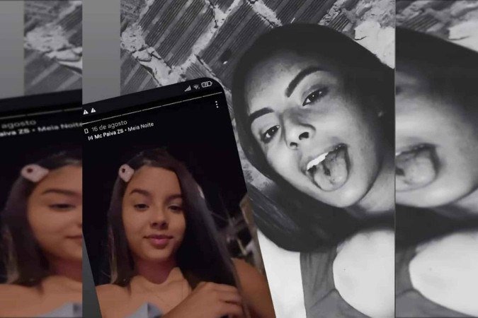 Allany Fernanda tinha 13 anos e estava internada em estado grave no Hospital de Base -  (crédito: Arquivo pessoal)