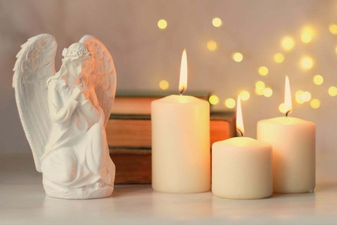 O anjo da guarda é visto como um mensageiro celestial encarregado de inspirar, proteger e conduzir o fiel em seu caminho (Imagem: ju_see | Shutterstock) - (crédito: EdiCase) O anjo da guarda é visto como um mensageiro celestial encarregado de inspirar, proteger e conduzir o fiel em seu caminho (Imagem: ju_see | Shutterstock) - (crédito: EdiCase)