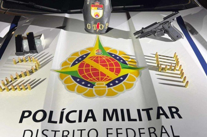 Homem é preso por violência doméstica e posse ilegal de arma de fogo no DF