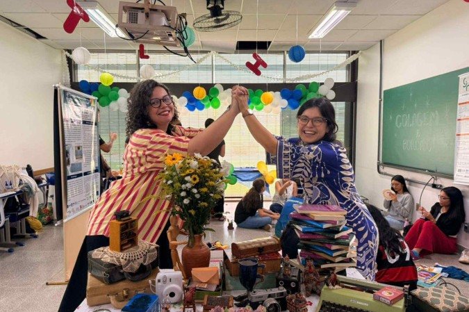 Mostra de cursos: letras: professoras Carolina Gonzalez e Paula Gomes Lima -  (crédito: Yandra Martins/CB/DA Press)