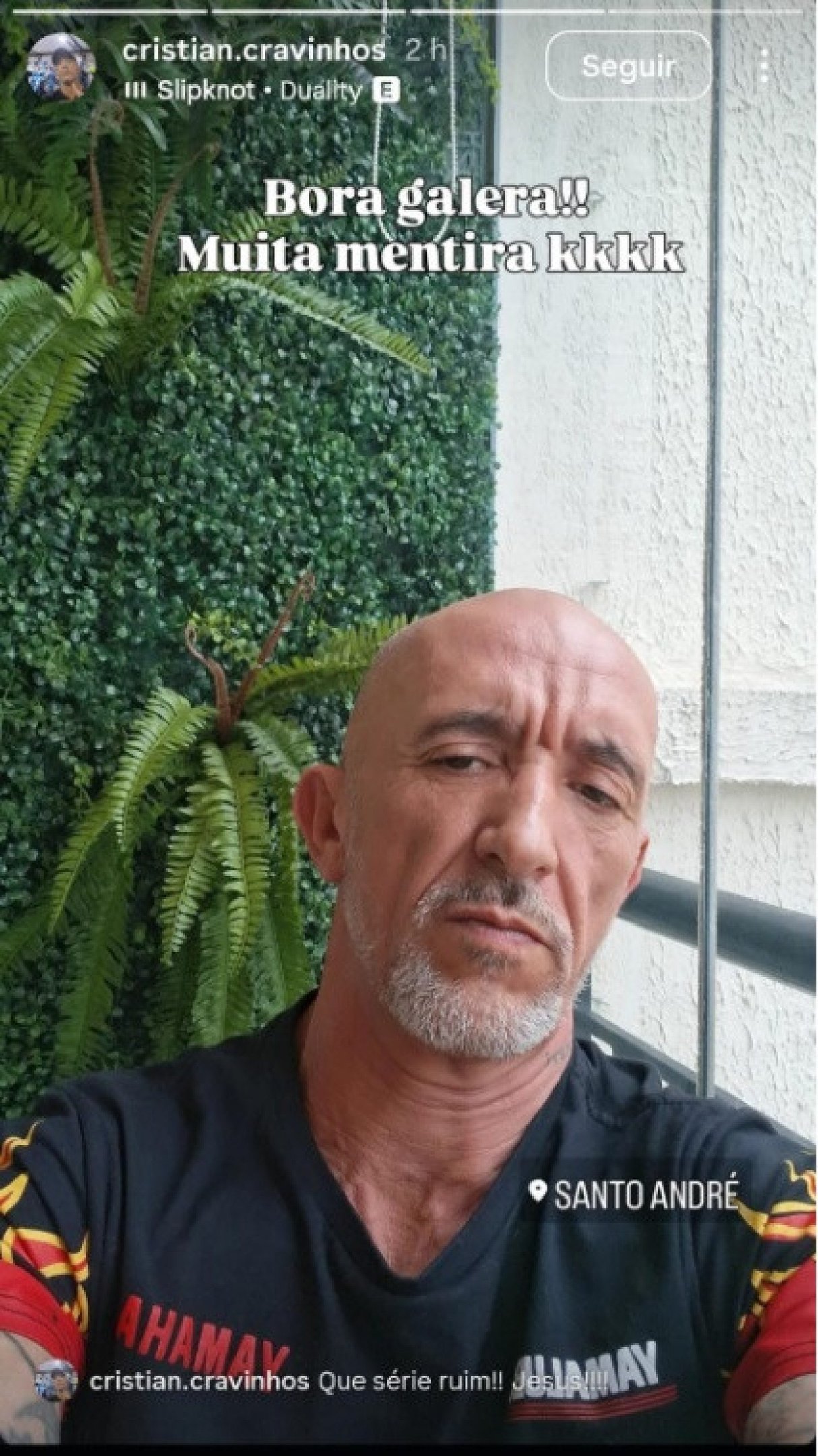 Cristian Cravinhos critica &lsquo;Trememb&eacute;&rsquo;