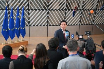 Comissário europeu para o Clima, Wopke Hoekstra: meta é ambiciosa -  (crédito: AFP) -Comissário europeu para o Clima, Wopke Hoekstra: meta é ambiciosa -  (crédito: AFP)