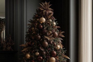 Os tons da natureza invadem o Natal e aproximam 
o lar da essência do aconchego