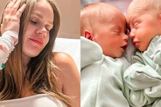 Ex-BBB Paulinha Leite celebra alta de Ethan após UTI: 