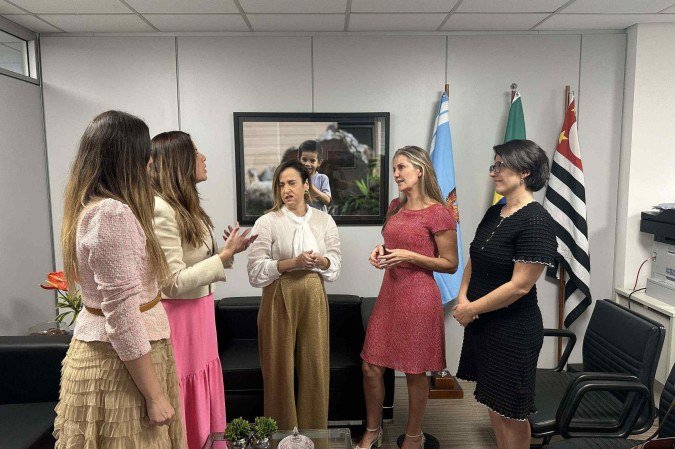 Lideranças femininas se reúnem no gabinete do ministro do Tribunal Superior do Trabalho (TST) e membro do Conselho Nacional de Justiça (CNJ), Guilherme Feliciano -  (crédito: CB)