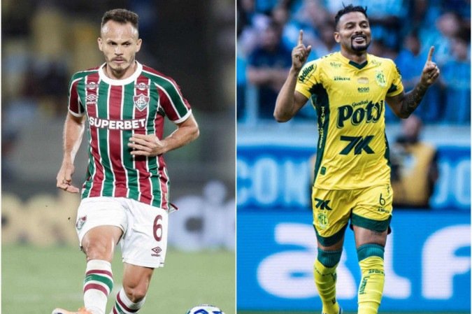 Os trintões Renê e Reinaldo esbanjam fôlego e qualidade na Série A - (crédito: Marcelo Gonçalves/Fluminense e Pedro Zacchi/Ag. Mirassol) Os trintões Renê e Reinaldo esbanjam fôlego e qualidade na Série A - (crédito: Marcelo Gonçalves/Fluminense e Pedro Zacchi/Ag. Mirassol)