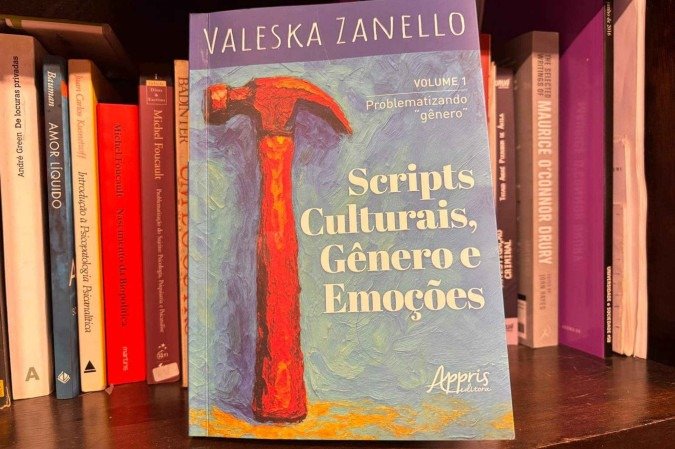  O primeiro volume da s&eacute;rie que retrata g&ecirc;neros e emo&ccedil;&otilde;es: "Scripts Culturais, G&ecirc;nero e Emo&ccedil;&otilde;es"  -  (crédito: Divulga&ccedil;&atilde;o/Valeska Zanello)