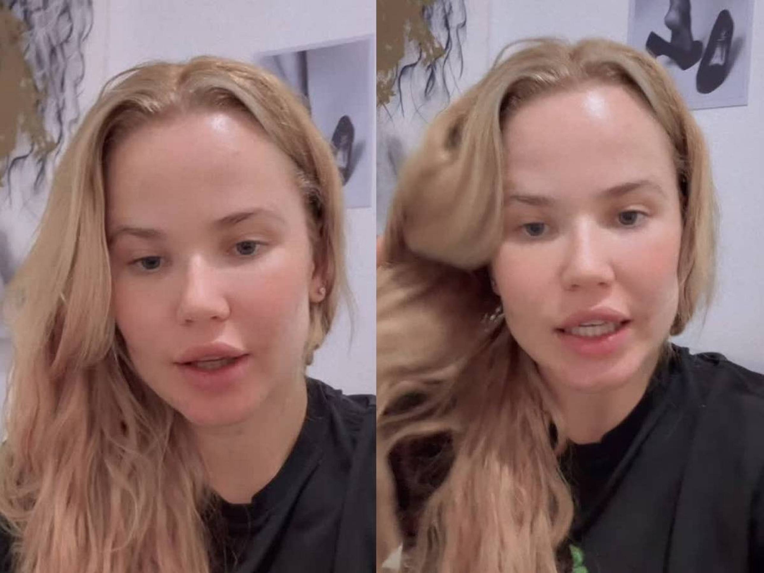 Marcela Tomaszewski desabafa após ataques por polêmica com Dado Dolabella: 'Inventam mentiras' -  (crédito: Observatorio dos Famosos)