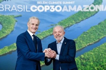 O compromisso foi firmado pelo primeiro-ministro norueguês, Jonas Gahr Støre, durante a Cúpula de Líderes da COP30, em Belém

 


       -  (crédito: Ricardo Stuckert / PR)