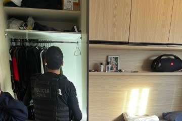 Operação aconteceu na manhã desta quinta-feria (06/11) - (crédito: Polícia Civil ) Operação aconteceu na manhã desta quinta-feria (06/11) - (crédito: Polícia Civil )