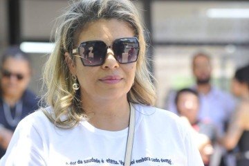 Paula, tia de Allany - (crédito: Marcelo Ferreira/CB/D.A.Press) Paula, tia de Allany - (crédito: Marcelo Ferreira/CB/D.A.Press)