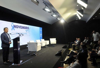  06/11/2025. Crédito: Minervino Júnior/CB/D.A Press. Brasil.  Brasilia - DF. CB Debate Novembro Azul saúde do homem. Vital do Rêgo Presidente do TCU -  (crédito: Minervino Júnior/CB/D.A.Press)