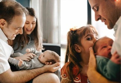 Licença-paternidade, aprovada pela Câmara, reforça vínculo e divide responsabilidades. Servidor público,  Hélio é pai da Liz, de 4 anos, e do Lorenzo, de 1 mes.  -  (crédito: Arquivo Pessoal) -Licença-paternidade, aprovada pela Câmara, reforça vínculo e divide responsabilidades. Servidor público,  Hélio é pai da Liz, de 4 anos, e do Lorenzo, de 1 mes.  -  (crédito: Arquivo Pessoal)