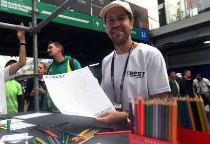 Tetracampeão de F1, Vettel busca conscientizar o meio automobilístico -  (crédito:  Ed Alves CB/DA Press) -Tetracampeão de F1, Vettel busca conscientizar o meio automobilístico -  (crédito:  Ed Alves CB/DA Press)