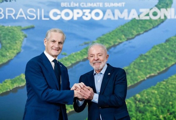 O compromisso foi firmado pelo primeiro-ministro norueguês, Jonas Gahr Støre, durante a Cúpula de Líderes da COP30, em Belém

 


       -  (crédito: Ricardo Stuckert / PR)