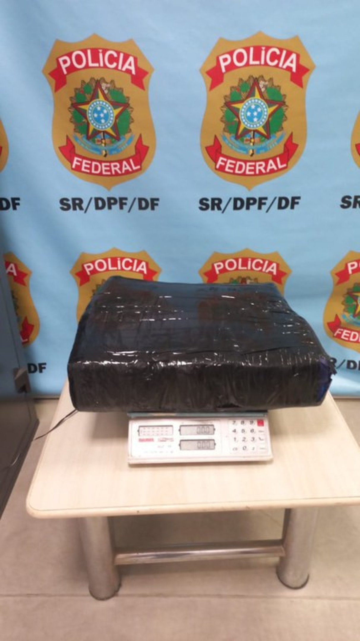 PF prendeu passageira com 17 kg de maconha no Aeroporto de Brasília