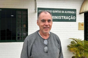 Ben-Hur Venturi conta que há interação entre os moradores - (crédito: Manuela Sá/CB/D.A Press) Ben-Hur Venturi conta que há interação entre os moradores - (crédito: Manuela Sá/CB/D.A Press)