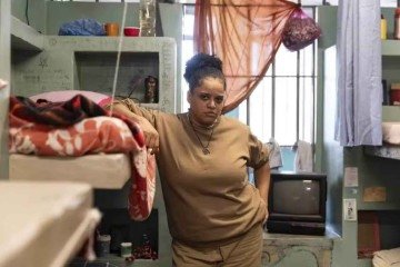 Inspirada em Maria Bonita, Dada foi interpretada por Rosana Maris em 'Tremembé' - (crédito: Divulgação ) Inspirada em Maria Bonita, Dada foi interpretada por Rosana Maris em 'Tremembé' - (crédito: Divulgação )