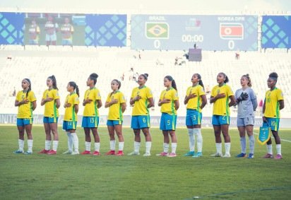 A Seleção feminina jamais havia ficado entre as quatro melhores no Mundial Sub-17: terceiro lugar é a nova meta -  (crédito: Fabio Souza/CBF) -A Seleção feminina jamais havia ficado entre as quatro melhores no Mundial Sub-17: terceiro lugar é a nova meta -  (crédito: Fabio Souza/CBF)