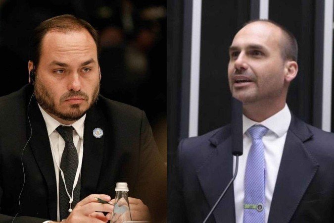 O prefeito de Pouso Redondo (SC), Rafael Tambozi (PL), se pronunciou em meio à indefinição na composição da chapa bolsonarista ao Senado em Santa Catarina e disparou contra os irmãos Eduardo e Carlos Bolsonaro (ambos do PL) - (crédito: Alan Santos/PR e Bruno Spada/Câmara dos Deputados) O prefeito de Pouso Redondo (SC), Rafael Tambozi (PL), se pronunciou em meio à indefinição na composição da chapa bolsonarista ao Senado em Santa Catarina e disparou contra os irmãos Eduardo e Carlos Bolsonaro (ambos do PL) - (crédito: Alan Santos/PR e Bruno Spada/Câmara dos Deputados)