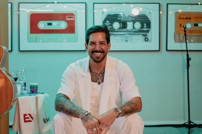 Felipe Pezzoni comanda há 12 anos os vocais da Banda Eva, fundada em 1980 -  (crédito: Divulgação)