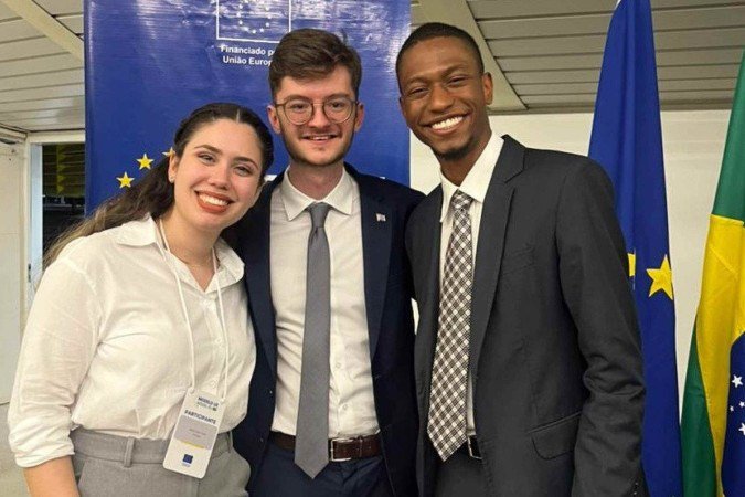 Maria Laura Pereira, Gabriel Binder e João Pedro Fraim -  (crédito: Divulgação)