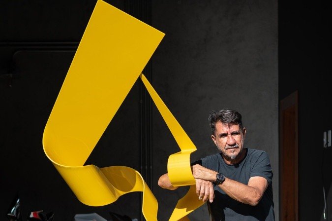 Omar Franco abre exposição no teatro MMGerdau - (crédito: Telmo Ximenes / Divulgação) Omar Franco abre exposição no teatro MMGerdau - (crédito: Telmo Ximenes / Divulgação)