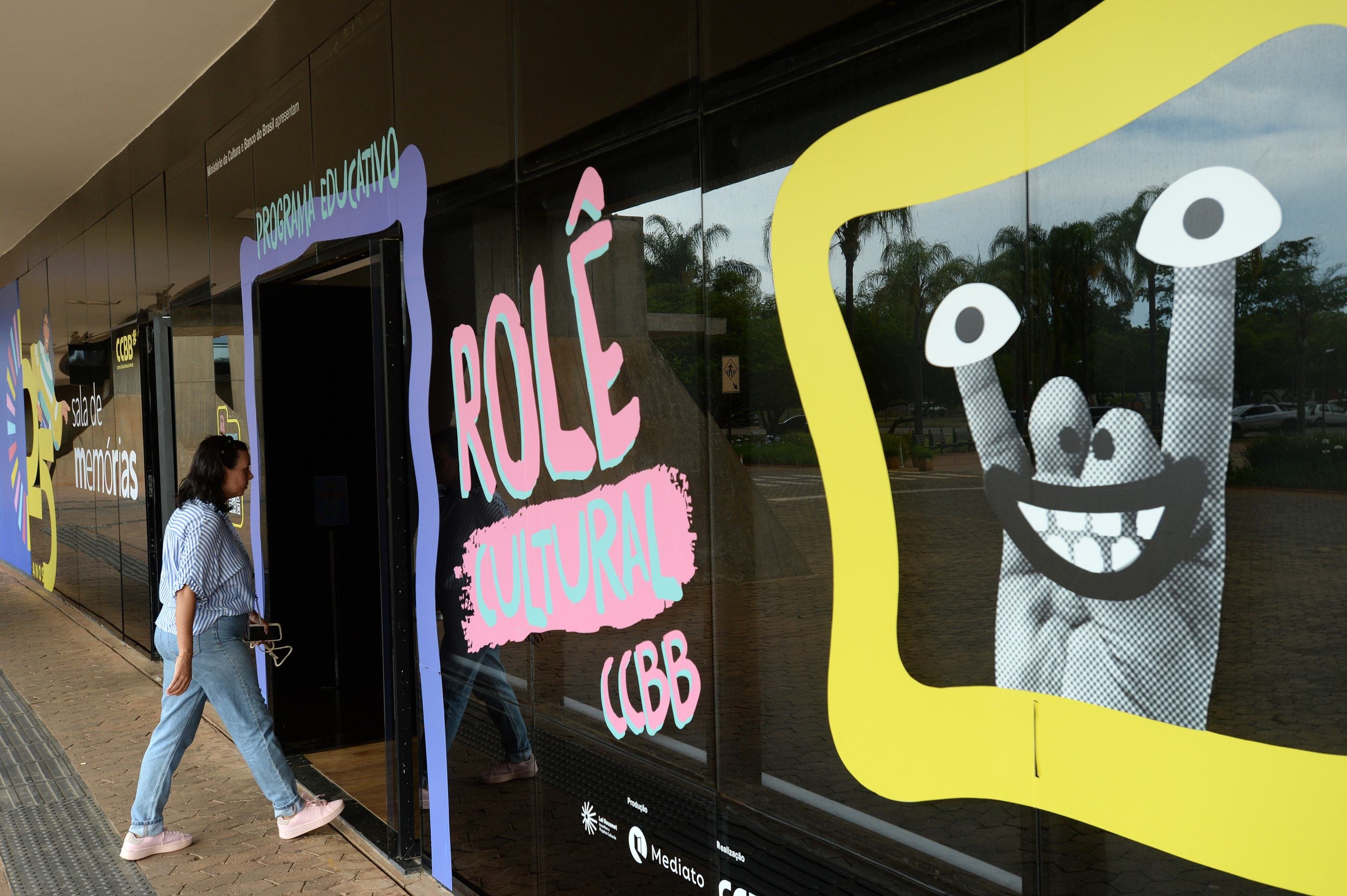  07/11/2025. Crédito: Minervino Júnior/CB/D.A Press. Brasil.  Brasilia - DF. Rolê Cultural educativo no CCBB