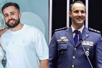 Karlos Nathan Lima foi aprovado no último concurso da PMDF / Guilherme Derrite, deputado autor do Projeto de Lei
- (crédito: Arquivo pessoal / Reprodução/Câmara dos Deputados) Karlos Nathan Lima foi aprovado no último concurso da PMDF / Guilherme Derrite, deputado autor do Projeto de Lei
- (crédito: Arquivo pessoal / Reprodução/Câmara dos Deputados)