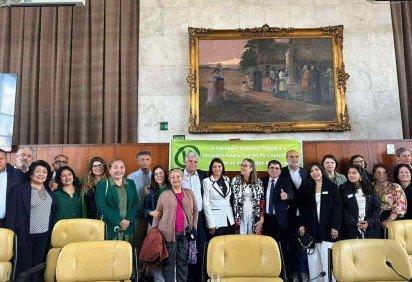 O evento em São Paulo contou com o lançamento da "Carta de Belém – PV por uma Amazônia viva e um planeta justo" -  (crédito: Assessoria/Partido Verde) -O evento em São Paulo contou com o lançamento da "Carta de Belém – PV por uma Amazônia viva e um planeta justo" -  (crédito: Assessoria/Partido Verde)