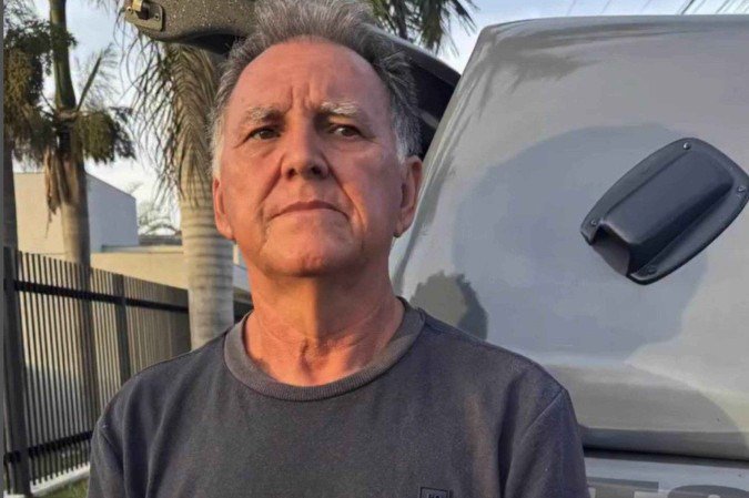 A prisão, na sexta-feira (7/11), foi feita pelo Tático Operacional Rodoviário da Polícia Militar de Goiás, que localizou e capturou o suspeito -  (crédito: Reprodução/Redes Sociais/delegado Humberto Teófilo)