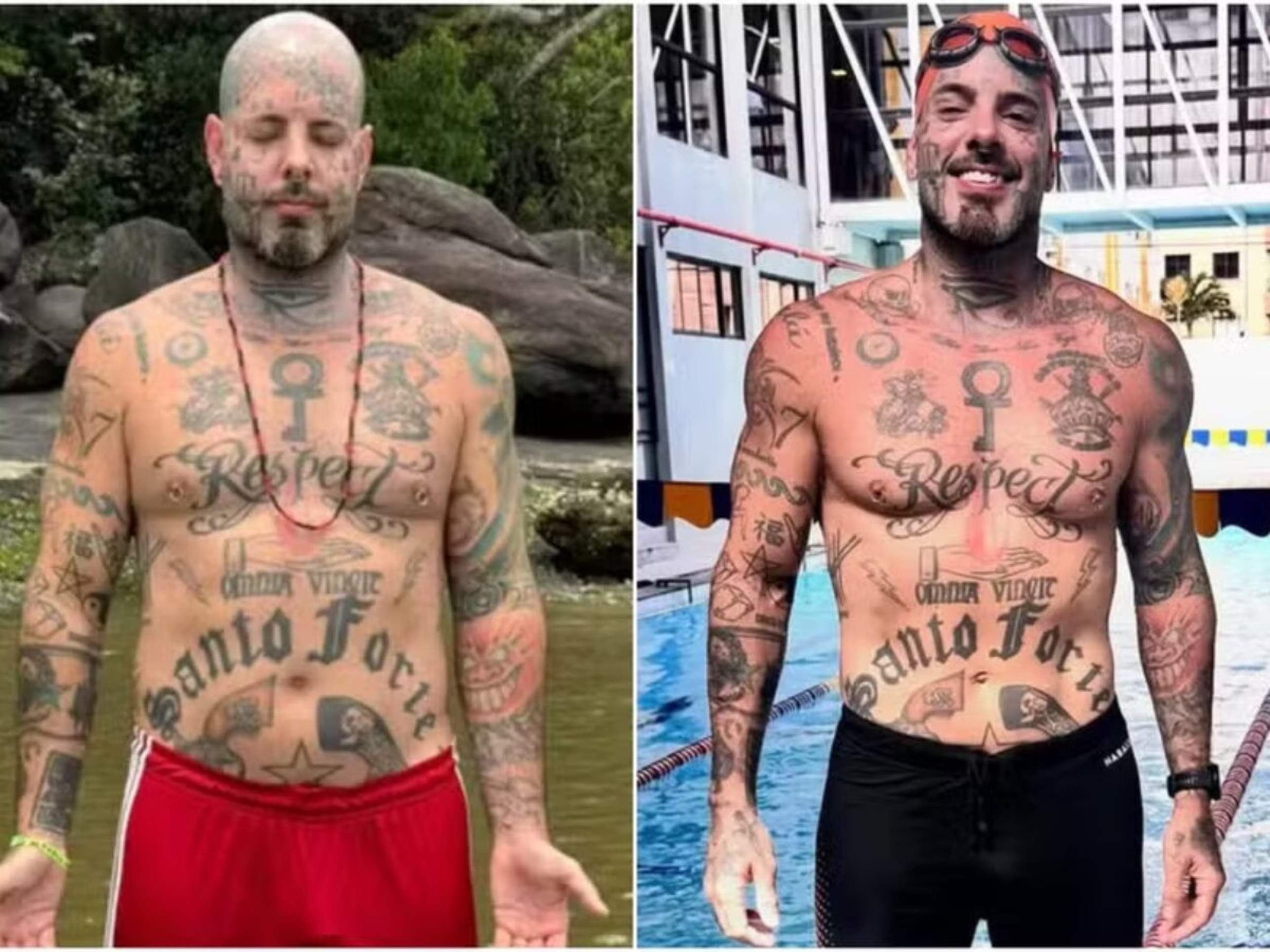 Após perder 20kg, Tico Santta Cruz exibe novo físico em Maceió -  (crédito: Observatorio dos Famosos) -Após perder 20kg, Tico Santta Cruz exibe novo físico em Maceió -  (crédito: Observatorio dos Famosos)