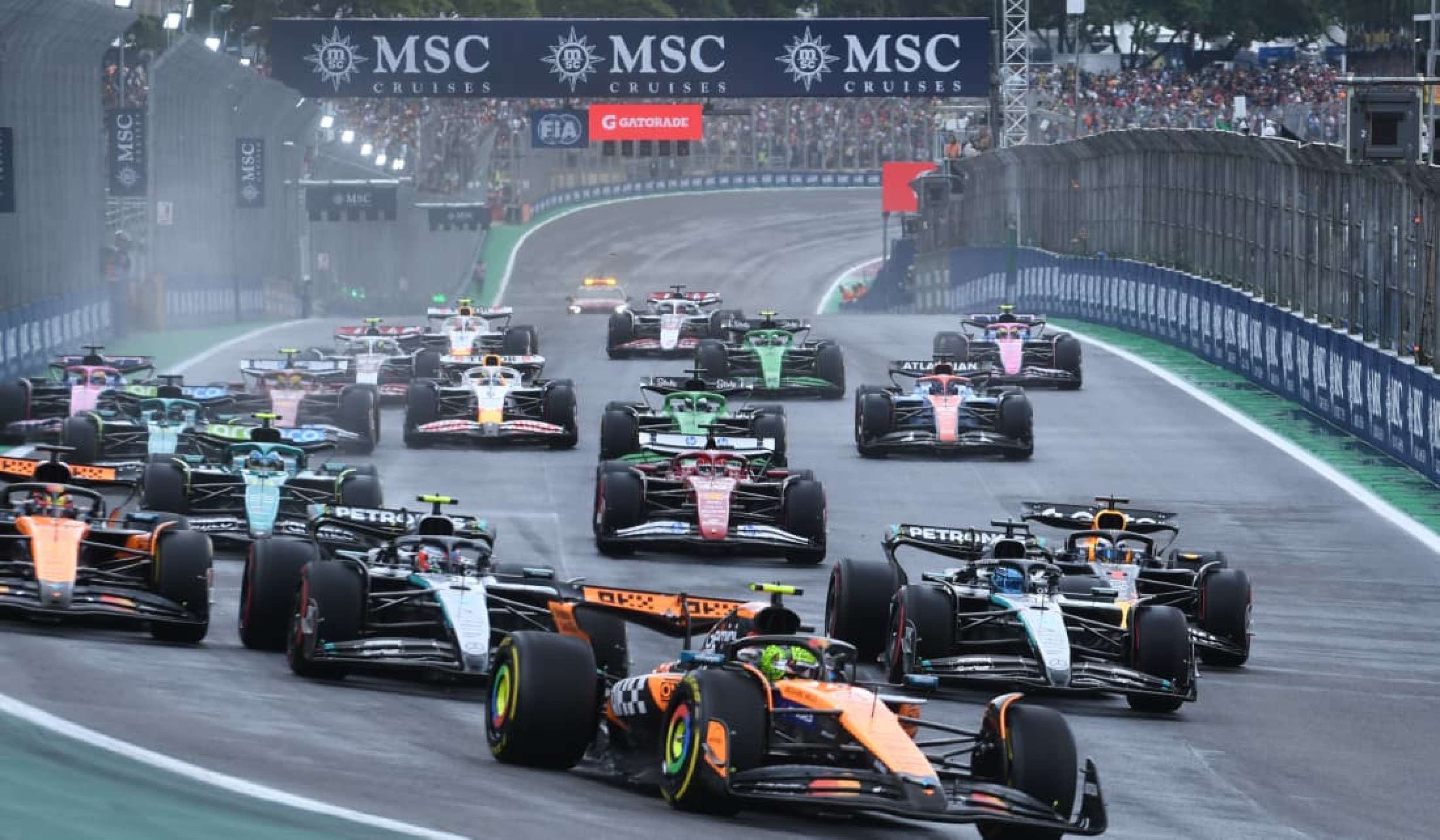 Foi dada a largada da Sprint neste sábado (8/11)