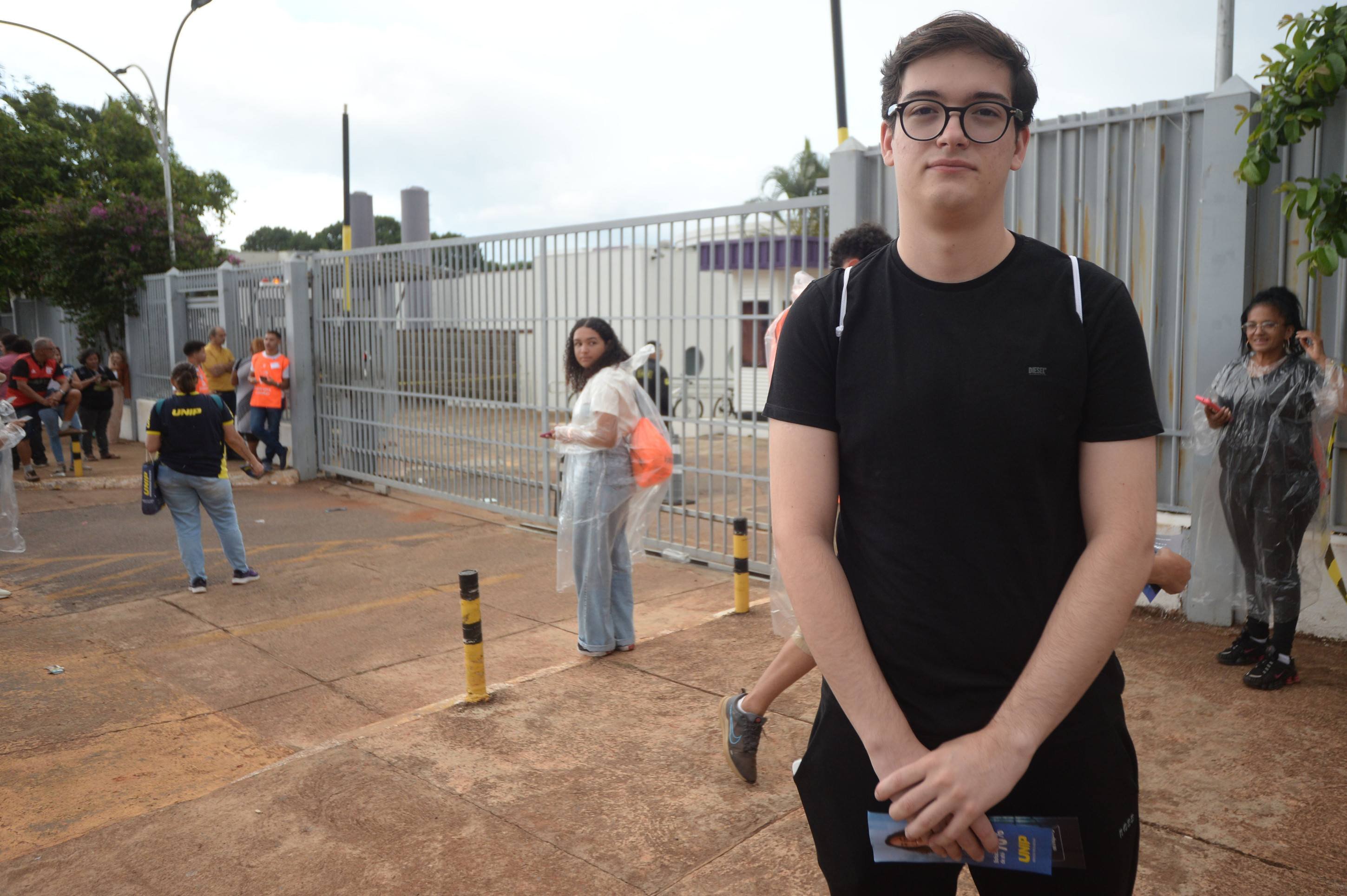  09/11/2025 Cr&eacute;dito: Marcelo Ferreira/CB/D.A Press. Brasil. Bras&iacute;lia - DF - Enem 2025. Jo&atilde;o Vitor Palomba