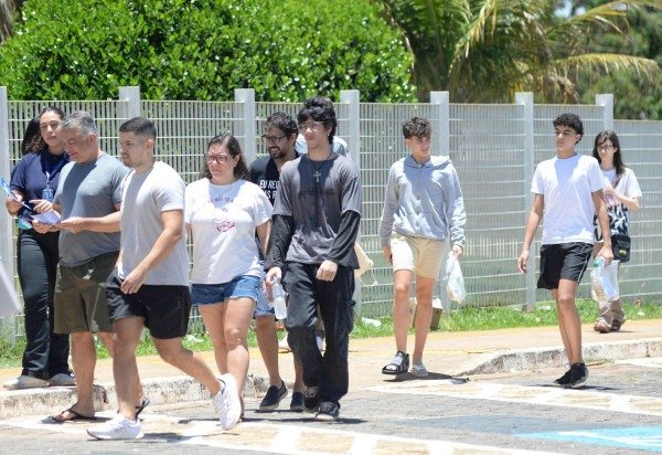 Provas do Enem 2025 em Brasília -  (crédito:  Marcelo Ferreira/CB/D.A Press)