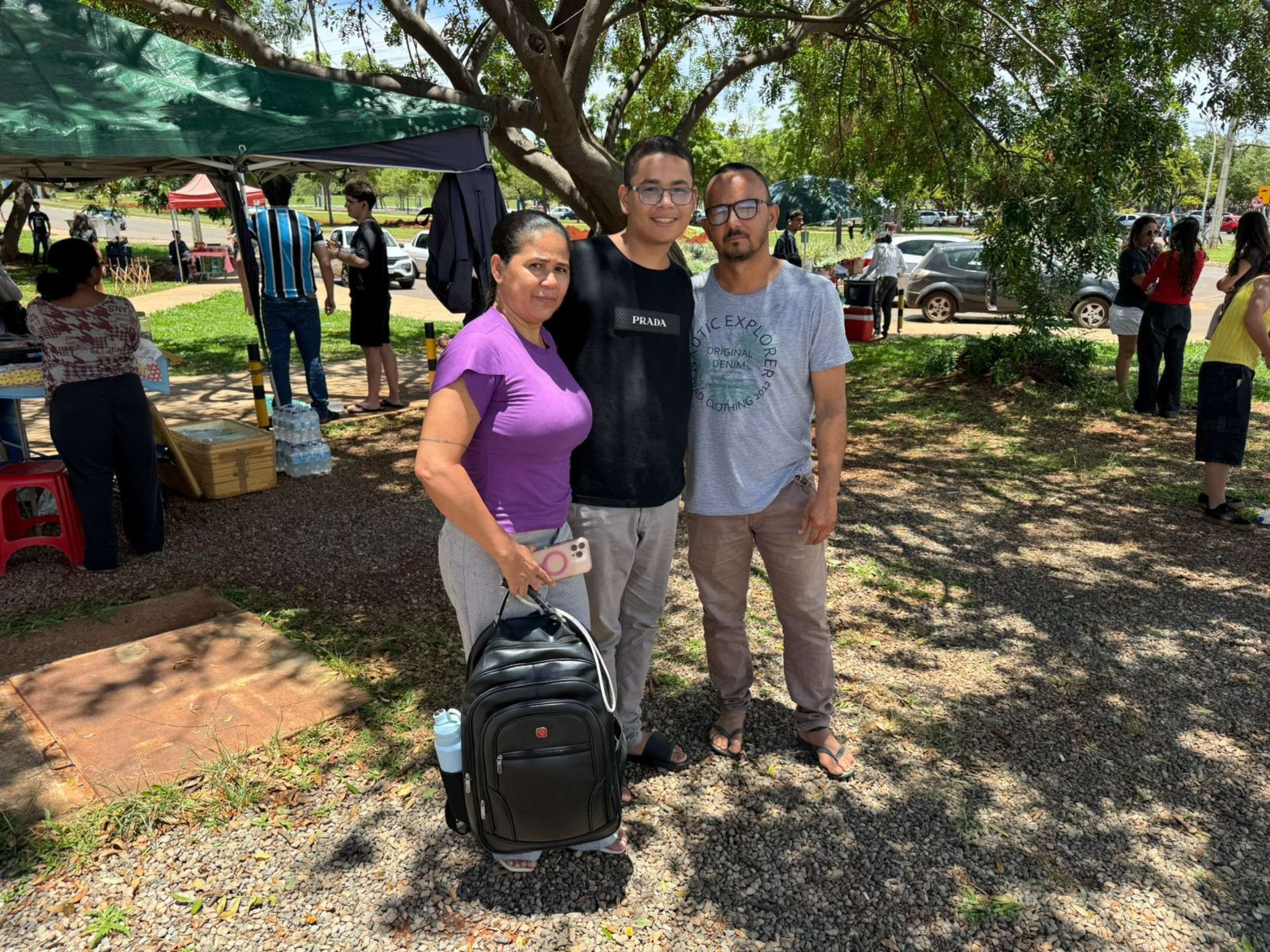 Chegada dos primeiros candidatos do Enem 2025 na UnB, neste domingo (9/11)