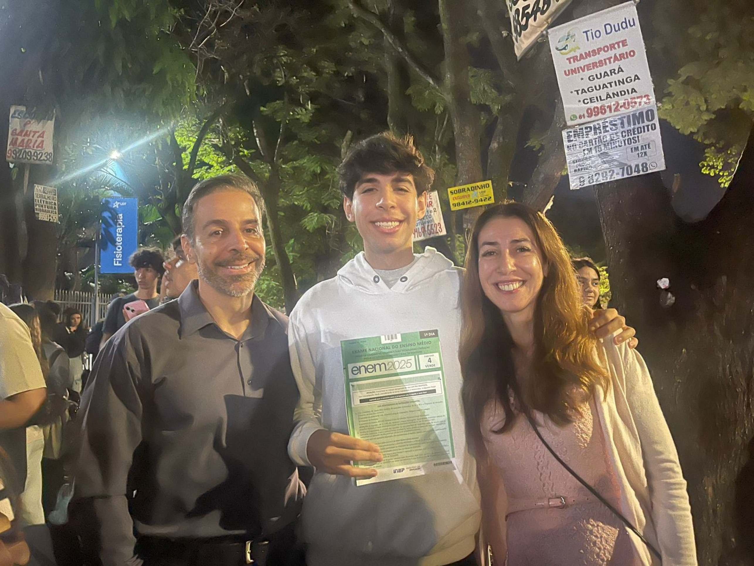 Leandro e Vanessa Siqueira estavam &agrave; espera do filho, Marco Ant&ocirc;nio, na UDF