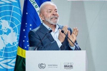 Presidente Lula na abertura da COP30 -  (crédito: Ricardo Stuckert/PR)