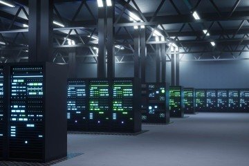  Modern data center providing cloud services -  (crédito: Freepik)