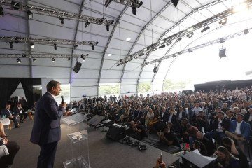 Governador Tarcísio de Freitas discursa na Summit Agenda SP+Verde, em São Paulo - (crédito: Reprodução/Summit Agenda SP+Verde) Governador Tarcísio de Freitas discursa na Summit Agenda SP+Verde, em São Paulo - (crédito: Reprodução/Summit Agenda SP+Verde)
